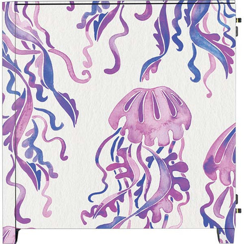 Cat Coq Jellyfish Corsair 4000D Tempered Glass Mid-Tower ATX Case Skin